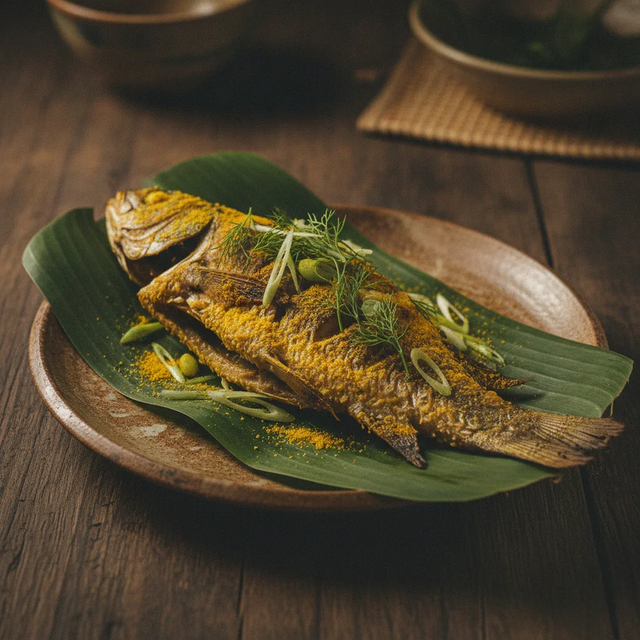 Cá nướng riềng mẻ